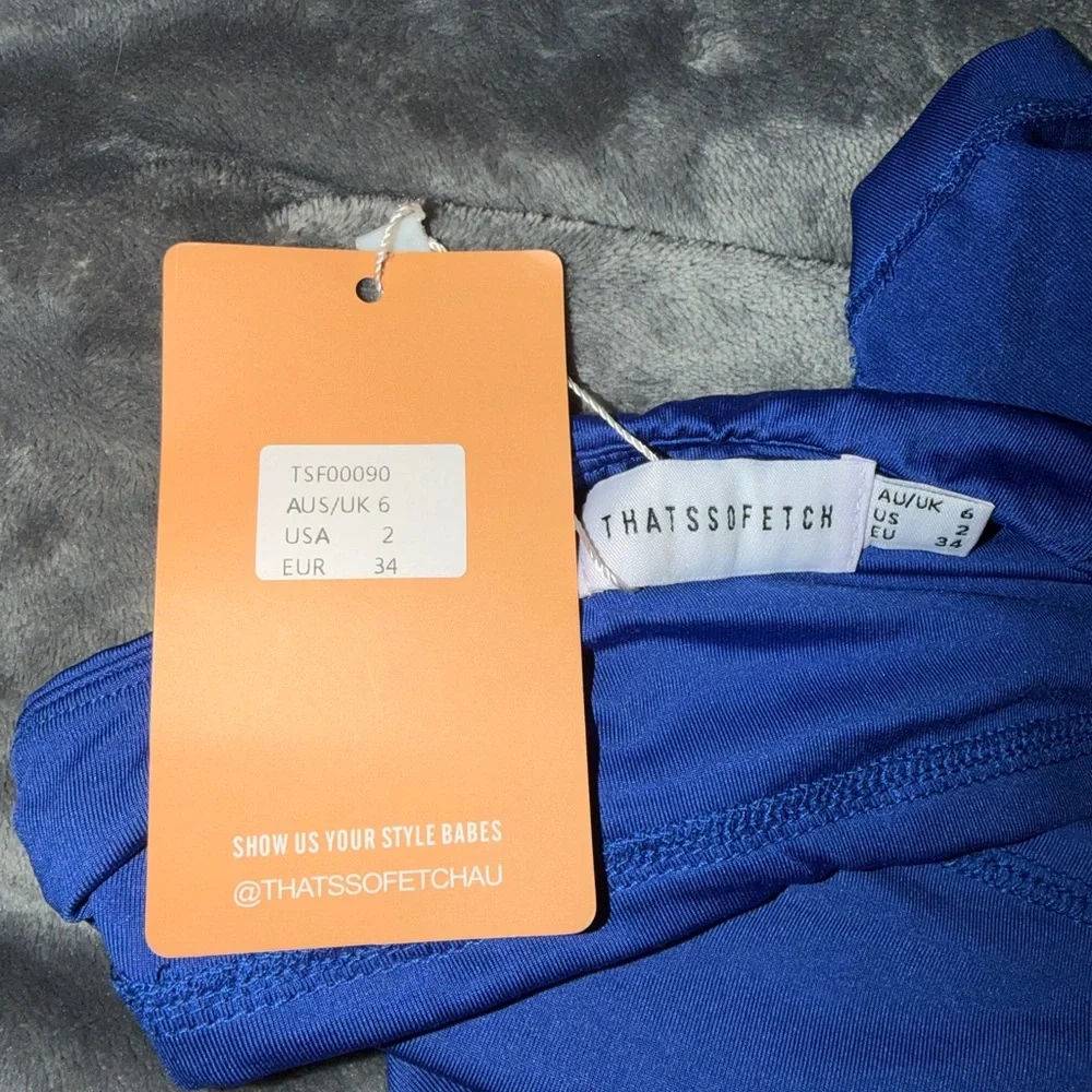 NWT Thatssofetch Off-Shoulder Crop Top - Picture 5 of 5
